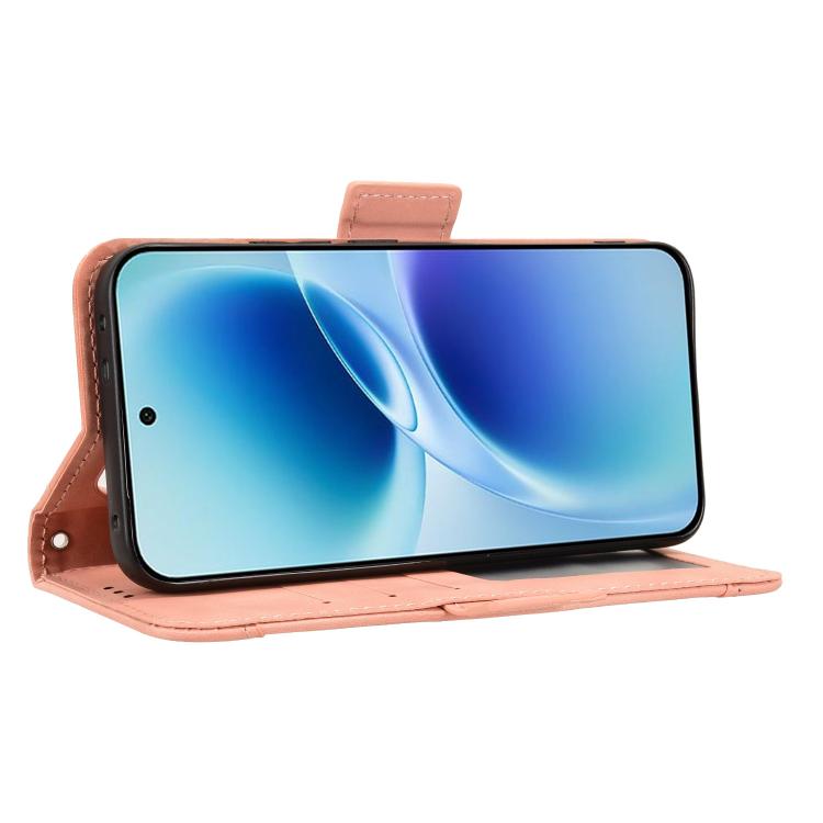 Skin Feel Calf Texture Card Slots Leather Phone Case, For vivo S50 Pro mini / X300 FE 5G Russia, For vivo Y600 Pro 5G, For vivo T5 Pro 5G / iQOO Z11 5G, For vivo Y21 5G / Y05 4G, For vivo V70 FE 5G, For vivo V70 5G / V70 Elite 5G                       ...