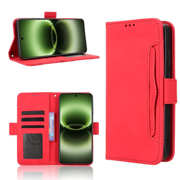 Skin Feel Calf Texture Card Slots Leather Phone Case, For vivo S50 Pro mini / X300 FE 5G Russia, For vivo Y600 Pro 5G, For vivo T5 Pro 5G / iQOO Z11 5G, For vivo Y21 5G / Y05 4G, For vivo V70 FE 5G, For vivo V70 5G / V70 Elite 5G                       ...