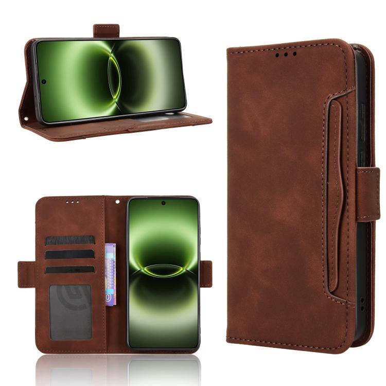 Skin Feel Calf Texture Card Slots Leather Phone Case, For vivo S50 Pro mini / X300 FE 5G Russia, For vivo Y600 Pro 5G, For vivo T5 Pro 5G / iQOO Z11 5G, For vivo Y21 5G / Y05 4G, For vivo V70 FE 5G, For vivo V70 5G / V70 Elite 5G                       ...