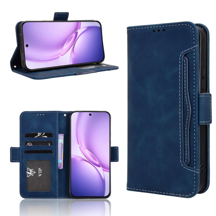 Skin Feel Calf Texture Card Slots Leather Phone Case, For vivo S50 Pro mini / X300 FE 5G Russia, For vivo Y600 Pro 5G, For vivo T5 Pro 5G / iQOO Z11 5G, For vivo Y21 5G / Y05 4G, For vivo V70 FE 5G, For vivo V70 5G / V70 Elite 5G                       ...