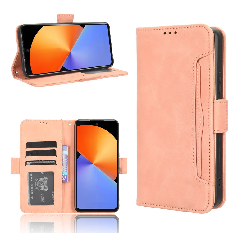 Skin Feel Calf Texture Card Slots Leather Phone Case, For Infinix Smart 7 Plus, For Infinix Note 30 5G, For Infinix Smart 7 HD X6516, For Infinix Note 30i, For Infinix Note 30 Pro, For Infinix Note 30 4G, For Infinix Note 30 VIP