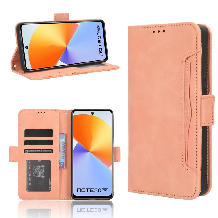 Skin Feel Calf Texture Card Slots Leather Phone Case, For Infinix Zero 30 4G, For Infinix Zero 30 5G, For Infinix GT 10 Pro, For Infinix Hot 30 5G X6832, For Infinix Smart 7 Plus, For Infinix Note 30 5G, For Infinix Smart 7 HD X6516, For Infinix Note 3...