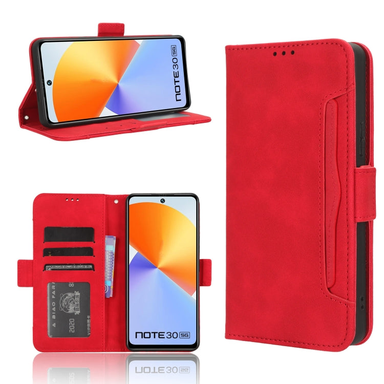 Skin Feel Calf Texture Card Slots Leather Phone Case, For Infinix Smart 7 Plus, For Infinix Note 30 5G, For Infinix Smart 7 HD X6516, For Infinix Note 30i, For Infinix Note 30 Pro, For Infinix Note 30 4G, For Infinix Note 30 VIP