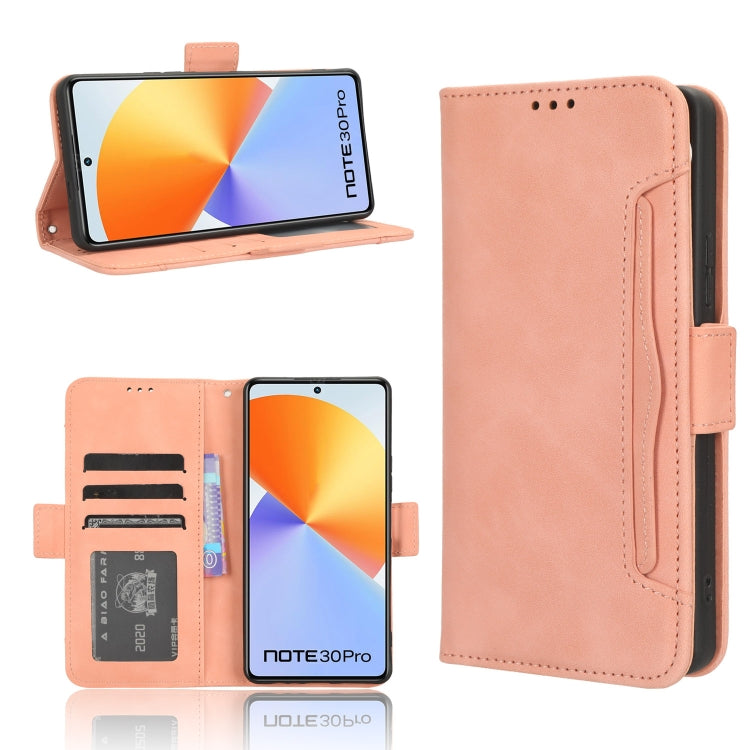 Skin Feel Calf Texture Card Slots Leather Phone Case, For Infinix Zero 30 4G, For Infinix Zero 30 5G, For Infinix GT 10 Pro, For Infinix Hot 30 5G X6832, For Infinix Smart 7 Plus, For Infinix Note 30 5G, For Infinix Smart 7 HD X6516, For Infinix Note 3...