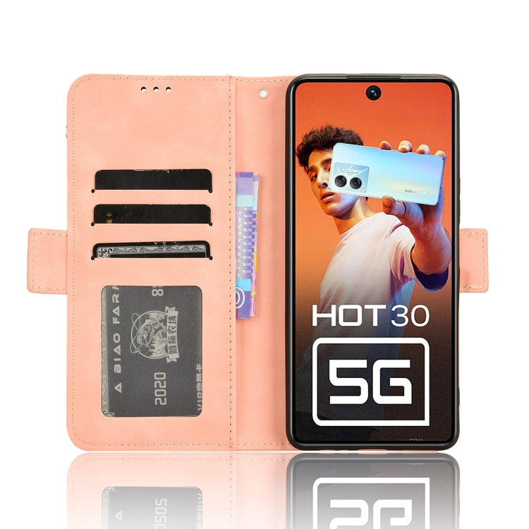 Skin Feel Calf Texture Card Slots Leather Phone Case, For Infinix Hot 30 5G X6832, For Infinix Smart 7 Plus, For Infinix Note 30 5G, For Infinix Smart 7 HD X6516, For Infinix Note 30i, For Infinix Note 30 Pro, For Infinix Note 30 4G                    ...