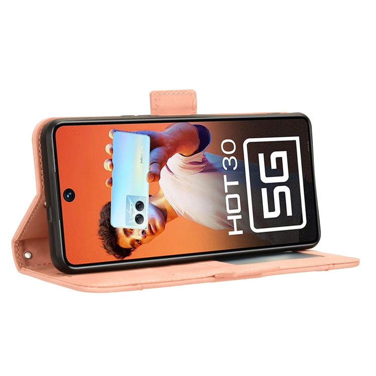 Skin Feel Calf Texture Card Slots Leather Phone Case, For Infinix Hot 30 5G X6832, For Infinix Smart 7 Plus, For Infinix Note 30 5G, For Infinix Smart 7 HD X6516, For Infinix Note 30i, For Infinix Note 30 Pro, For Infinix Note 30 4G                    ...
