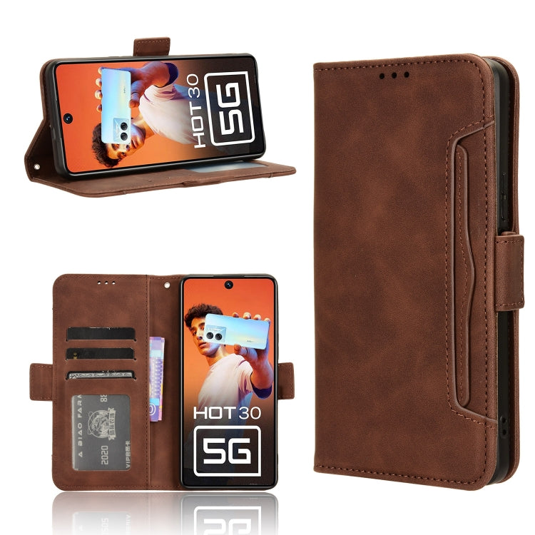 Skin Feel Calf Texture Card Slots Leather Phone Case, For Infinix Hot 30 5G X6832, For Infinix Smart 7 Plus, For Infinix Note 30 5G, For Infinix Smart 7 HD X6516, For Infinix Note 30i, For Infinix Note 30 Pro, For Infinix Note 30 4G                    ...