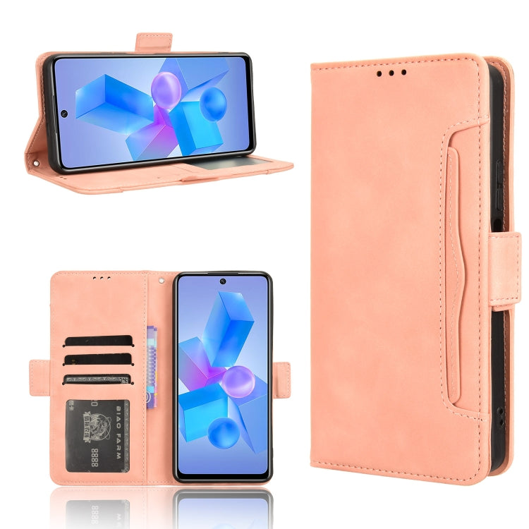 Skin Feel Calf Texture Card Slots Leather Phone Case, For Infinix Note 40 Pro 4G, For Infinix Note 40 Pro 5G, For Infinix Note 40 4G, For Infinix Hot 40 4G, For Infinix Hot 40i 4G, For Infinix Smart 8, For Infinix Zero 30 4G, For Infinix Zero 30 5G    ...