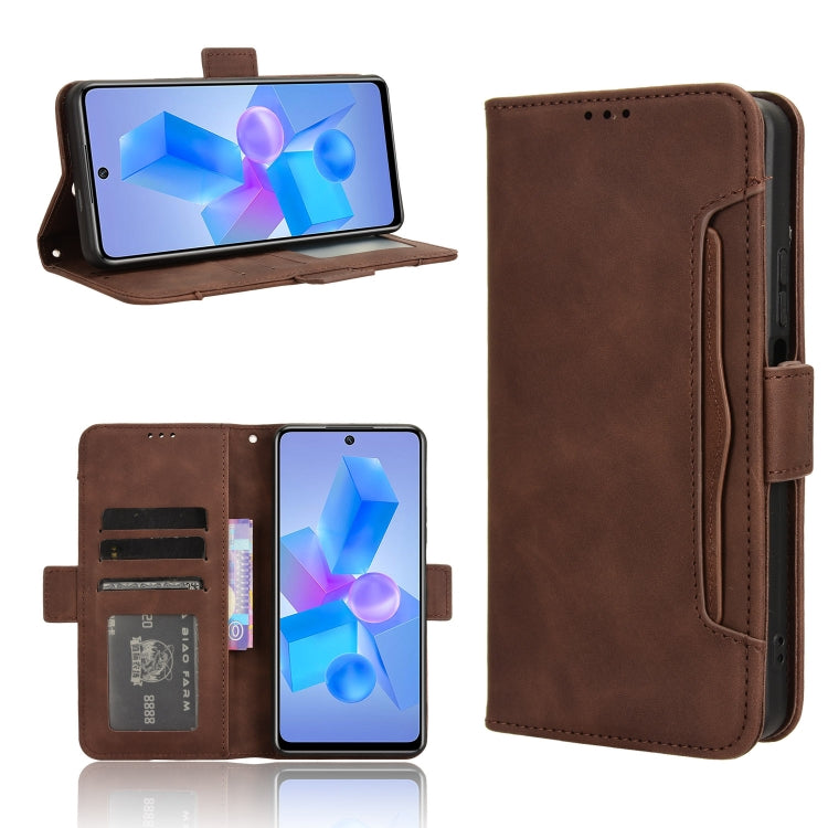 Skin Feel Calf Texture Card Slots Leather Phone Case, For Infinix Note 40 Pro 4G, For Infinix Note 40 Pro 5G, For Infinix Note 40 4G, For Infinix Hot 40 4G, For Infinix Hot 40i 4G, For Infinix Smart 8, For Infinix Zero 30 4G, For Infinix Zero 30 5G    ...