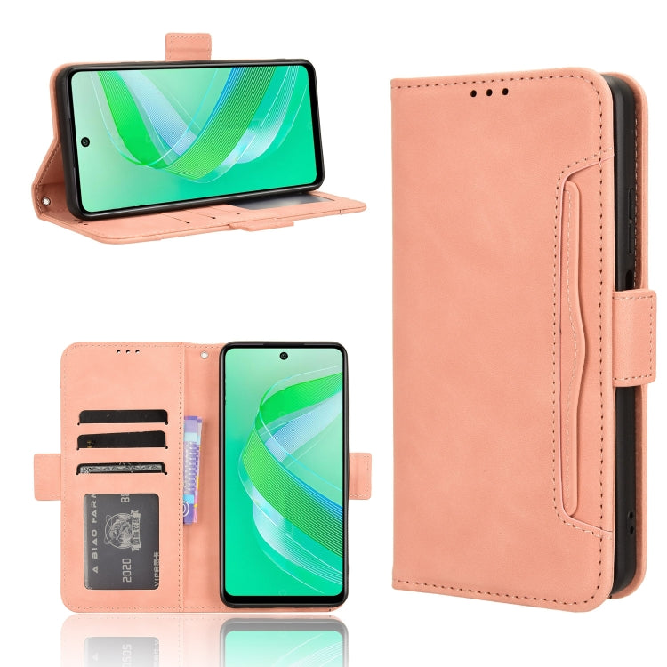 Skin Feel Calf Texture Card Slots Leather Phone Case, For Infinix Note 40 Pro 4G, For Infinix Note 40 Pro 5G, For Infinix Note 40 4G, For Infinix Hot 40 4G, For Infinix Hot 40i 4G, For Infinix Smart 8, For Infinix Zero 30 4G, For Infinix Zero 30 5G    ...