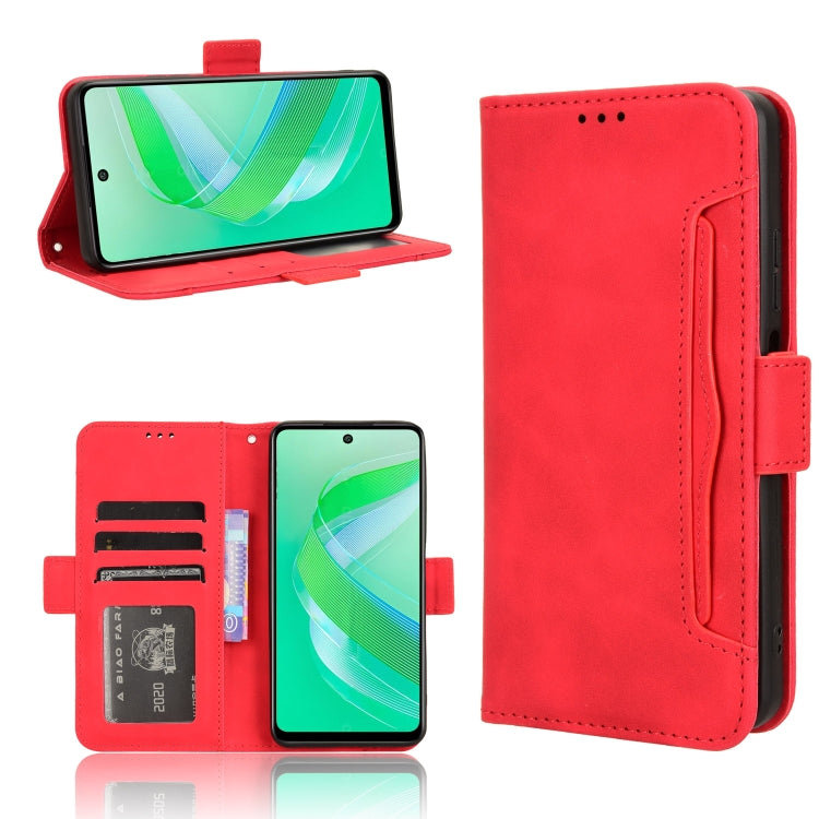 Skin Feel Calf Texture Card Slots Leather Phone Case, For Infinix Note 40 Pro 4G, For Infinix Note 40 Pro 5G, For Infinix Note 40 4G, For Infinix Hot 40 4G, For Infinix Hot 40i 4G, For Infinix Smart 8, For Infinix Zero 30 4G, For Infinix Zero 30 5G    ...