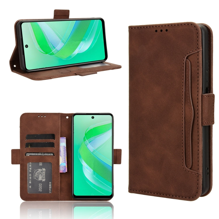 Skin Feel Calf Texture Card Slots Leather Phone Case, For Infinix Note 40 Pro 4G, For Infinix Note 40 Pro 5G, For Infinix Note 40 4G, For Infinix Hot 40 4G, For Infinix Hot 40i 4G, For Infinix Smart 8, For Infinix Zero 30 4G, For Infinix Zero 30 5G    ...