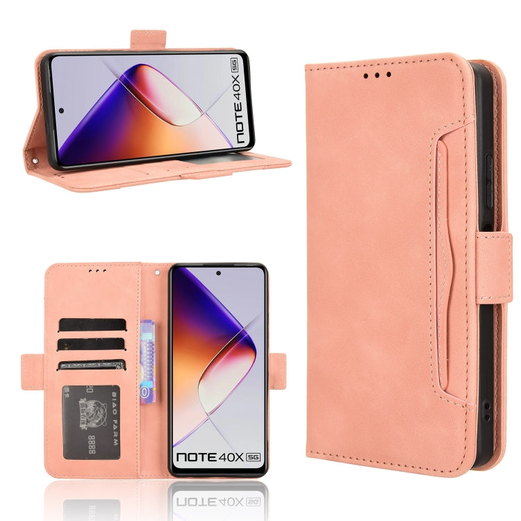Skin Feel Calf Texture Card Slots Leather Phone Case, For Infinix Hot 50 Pro+ 4G, For Infinix Hot 50 4G, For Infinix Hot 50 5G, For Infinix Zero 40 5G, For Infinix Zero 40 4G, For Infinix Note 40X 5G, For Infinix Note 40 5G, For Infinix GT 20 Pro 5G   ...