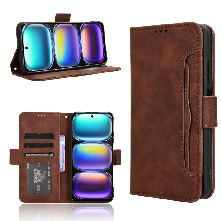 Skin Feel Calf Texture Card Slots Leather Phone Case