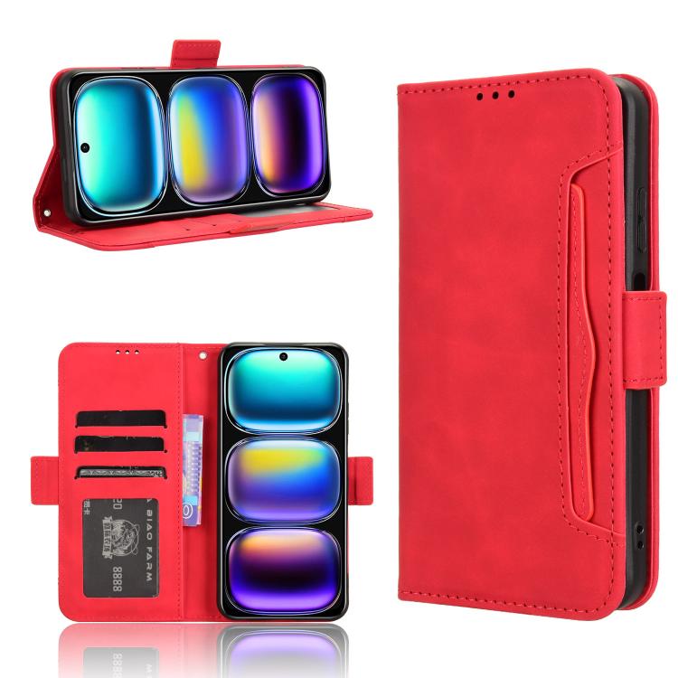 Skin Feel Calf Texture Card Slots Leather Phone Case, For Infinix Hot 50i 4G / Smart 9 4G, For Infinix Hot 50 Pro+ 4G, For Infinix Hot 50 4G, For Infinix Hot 50 5G, For Infinix Zero 40 5G, For Infinix Zero 40 4G, For Infinix Note 40X 5G                ...