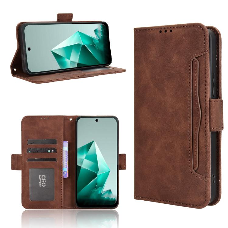 Skin Feel Calf Texture Card Slots Leather Phone Case, For Infinix Smart 10 Plus 4G, For Infinix Smart 10 / Tecno Pop 10 4G, For Infinix GT 30 Pro 5G, For Infinix Note 50s 5G, For Infinix Note 50x 5G, For Infinix Note 50 Pro+                            ...