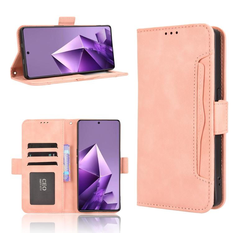 Skin Feel Calf Texture Card Slots Leather Phone Case