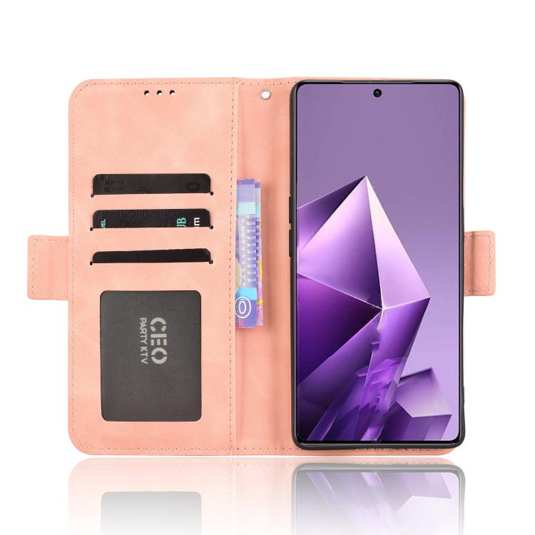 Skin Feel Calf Texture Card Slots Leather Phone Case