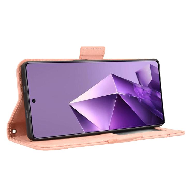 Skin Feel Calf Texture Card Slots Leather Phone Case