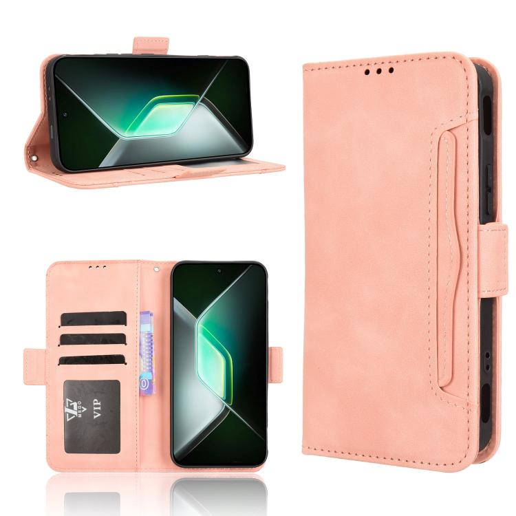 Skin Feel Calf Texture Card Slots Leather Phone Case, For Infinix Hot 60 Pro 4G, For Infinix Smart 10 Plus 4G, For Infinix Smart 10 / Tecno Pop 10 4G, For Infinix GT 30 Pro 5G, For Infinix Note 50s 5G, For Infinix Note 50x 5G, For Infinix Note 50 Pro+ ...