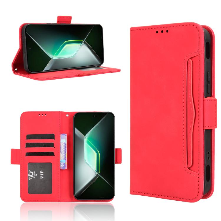 Skin Feel Calf Texture Card Slots Leather Phone Case, For Infinix Hot 60 Pro 4G, For Infinix Smart 10 Plus 4G, For Infinix Smart 10 / Tecno Pop 10 4G, For Infinix GT 30 Pro 5G, For Infinix Note 50s 5G, For Infinix Note 50x 5G, For Infinix Note 50 Pro+ ...