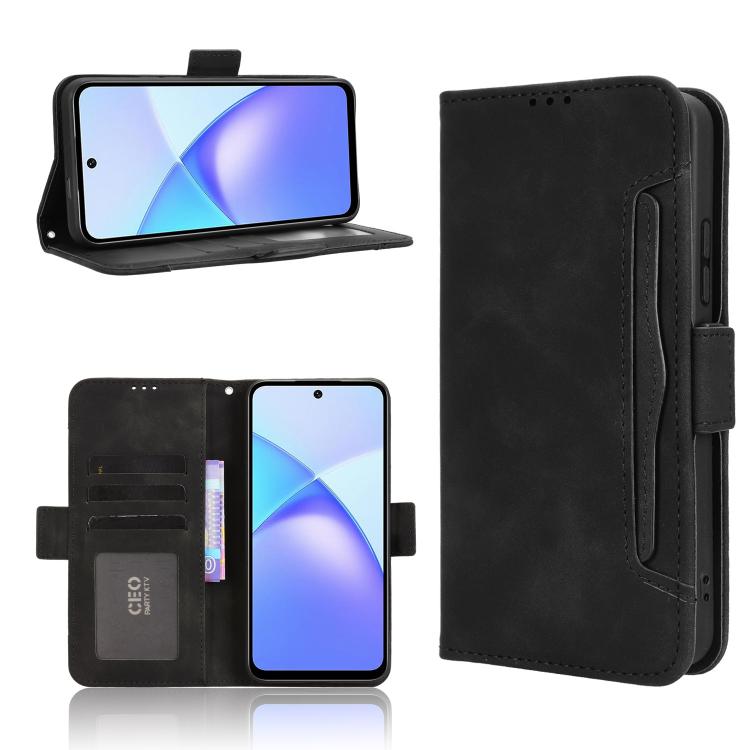 Skin Feel Calf Texture Card Slots Leather Phone Case, For Infinix Hot 60 Pro 4G, For Infinix Smart 10 Plus 4G, For Infinix Smart 10 / Tecno Pop 10 4G, For Infinix GT 30 Pro 5G, For Infinix Note 50s 5G, For Infinix Note 50x 5G, For Infinix Note 50 Pro+ ...