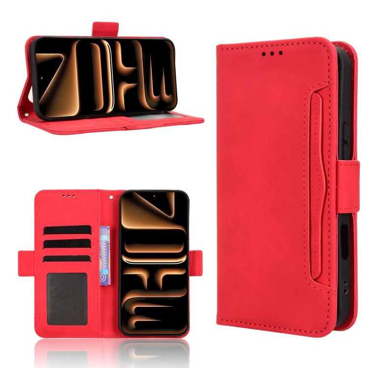 Skin Feel Calf Texture Card Slots Leather Phone Case, For Infinix GT 50 Pro 5G, For Infinix Note 60 Ultra 5G, For Infinix Note Edge 5G, For Infinix Smart 20 4G, For Infinix Note 60 / 60 Pro 5G, For Infinix Hot 60i 5G / Tecno Spark Go 5G                ...