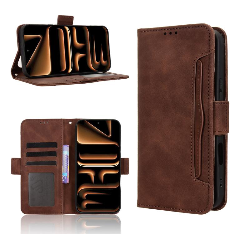 Skin Feel Calf Texture Card Slots Leather Phone Case, For Infinix GT 50 Pro 5G, For Infinix Note 60 Ultra 5G, For Infinix Note Edge 5G, For Infinix Smart 20 4G, For Infinix Note 60 / 60 Pro 5G, For Infinix Hot 60i 5G / Tecno Spark Go 5G                ...