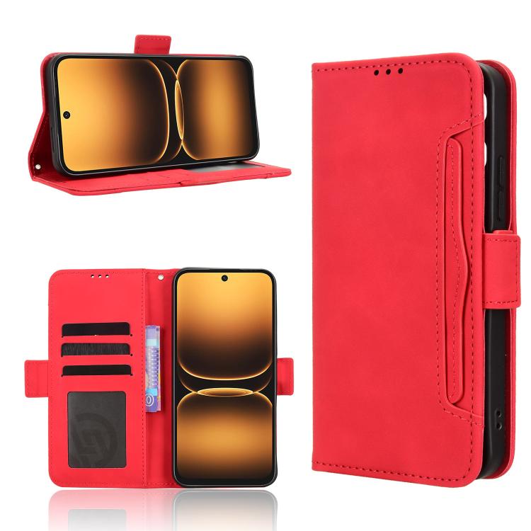 Skin Feel Calf Texture Card Slots Leather Phone Case, For Infinix GT 50 Pro 5G, For Infinix Note 60 Ultra 5G, For Infinix Note Edge 5G, For Infinix Smart 20 4G, For Infinix Note 60 / 60 Pro 5G, For Infinix Hot 60i 5G / Tecno Spark Go 5G                ...