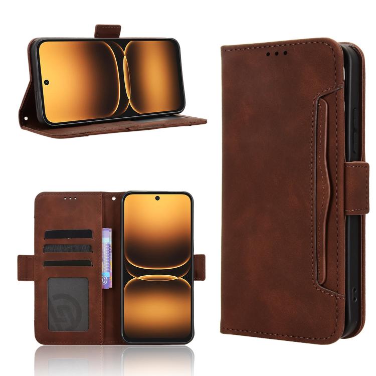 Skin Feel Calf Texture Card Slots Leather Phone Case, For Infinix GT 50 Pro 5G, For Infinix Note 60 Ultra 5G, For Infinix Note Edge 5G, For Infinix Smart 20 4G, For Infinix Note 60 / 60 Pro 5G, For Infinix Hot 60i 5G / Tecno Spark Go 5G                ...
