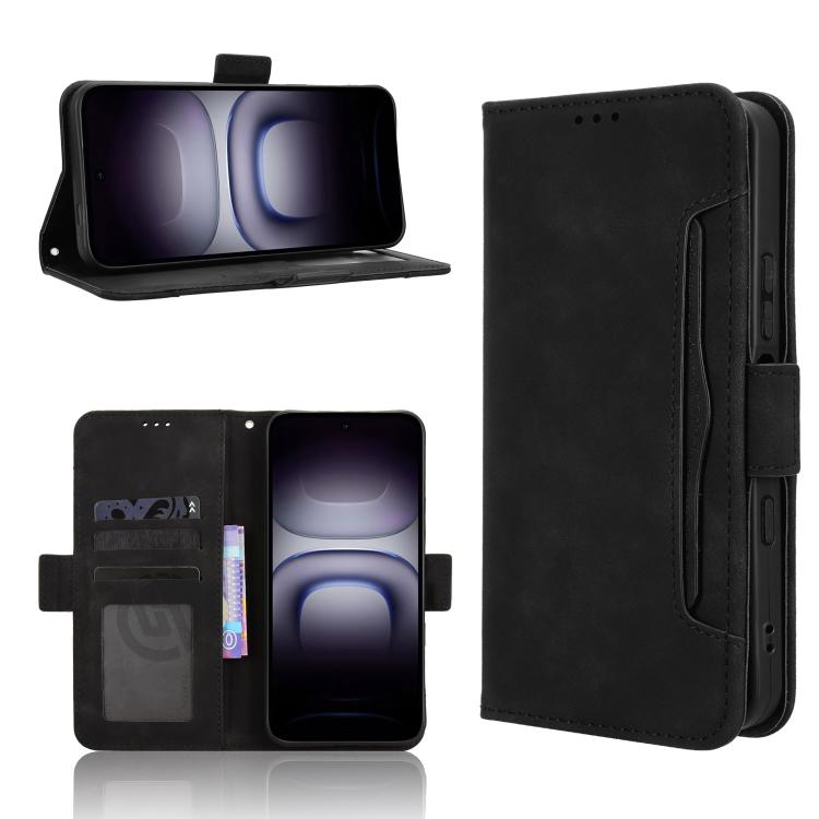 Skin Feel Calf Texture Card Slots Leather Phone Case, For Infinix GT 50 Pro 5G, For Infinix Hot 70 4G, For Infinix Note 60 Ultra 5G, For Infinix Note Edge 5G, For Infinix Smart 20 4G, For Infinix Note 60 / 60 Pro 5G                                     ...