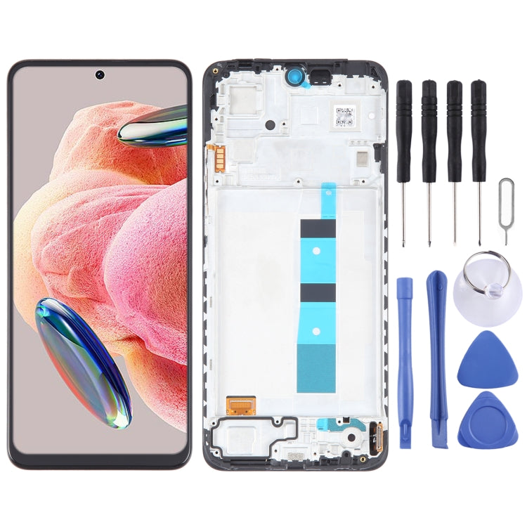 OLED Material LCD Screen For Digitizer Full Assembly with Frame, For Xiaomi Redmi Note 11 4G, For Xiaomi Poco M4 Pro 4G, For Xiaomi Redmi Note 11S 4G, For Xiaomi Redmi Note 10 Pro 4G, For Xiaomi Redmi Note 10 Pro Max, For Xiaomi Redmi Note 10 Pro India...