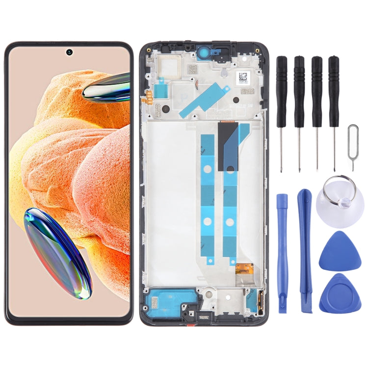 OLED Material LCD Screen For Digitizer Full Assembly with Frame, For Xiaomi Redmi Note 11 4G, For Xiaomi Poco M4 Pro 4G, For Xiaomi Redmi Note 11S 4G, For Xiaomi Redmi Note 10 Pro 4G, For Xiaomi Redmi Note 10 Pro Max, For Xiaomi Redmi Note 10 Pro India...