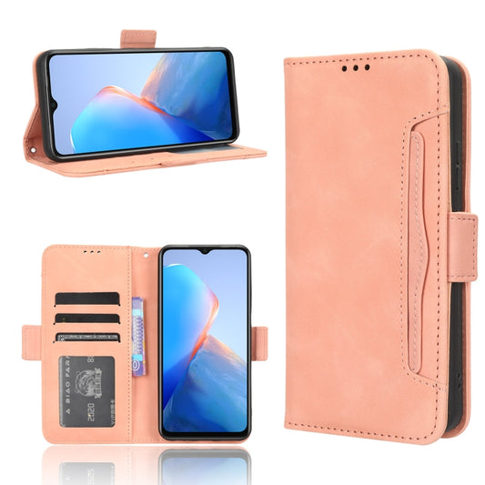 Skin Feel Calf Texture Card Slots Leather Phone Case, For Tecno Camon 20 Pro