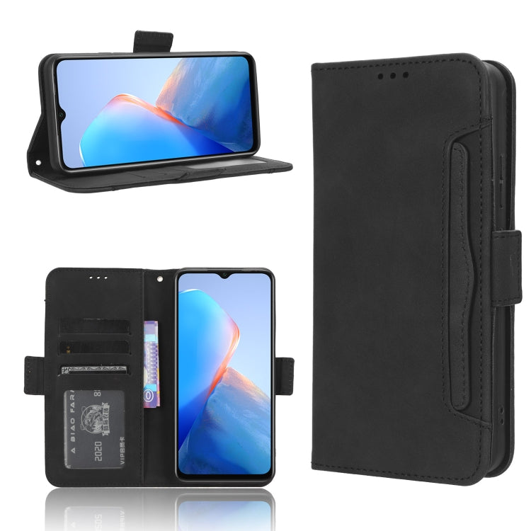 Skin Feel Calf Texture Card Slots Leather Phone Case, For Tecno Camon 20 Pro 5G, For Tecno Camon 20 Pro