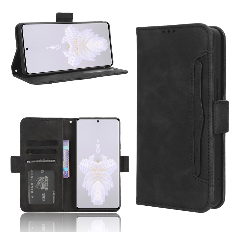 Skin Feel Calf Texture Card Slots Leather Phone Case, For Tecno Camon 20 Pro 5G, For Tecno Camon 20 Pro