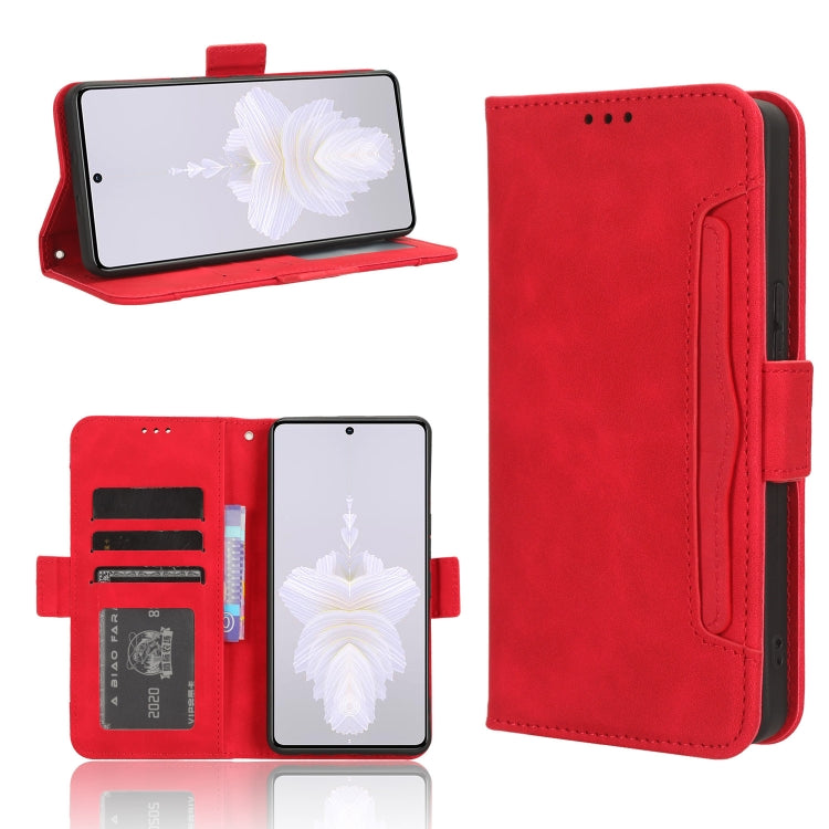 Skin Feel Calf Texture Card Slots Leather Phone Case, For Tecno Camon 20 Pro 5G, For Tecno Camon 20 Pro