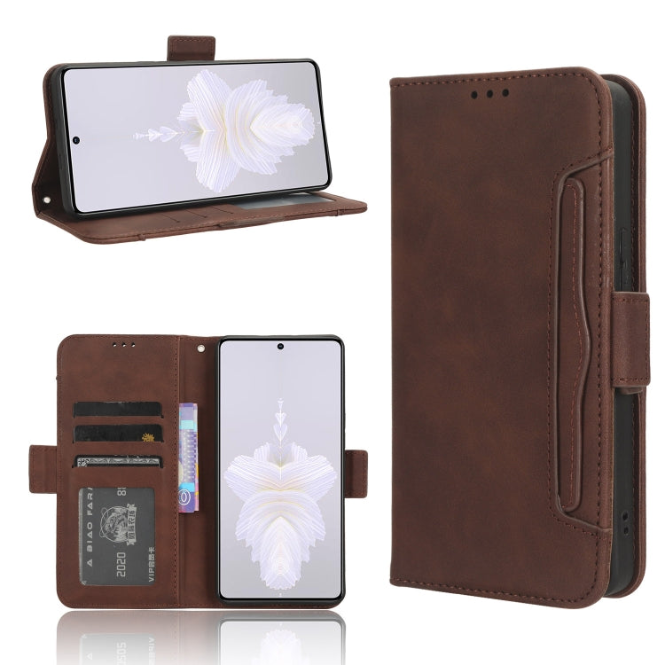 Skin Feel Calf Texture Card Slots Leather Phone Case, For Tecno Camon 20 Pro 5G, For Tecno Camon 20 Pro