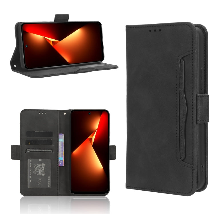 Skin Feel Calf Texture Card Slots Leather Phone Case, For Tecno Spark 20 4G KJ5, For Tecno Pova 5 Pro, For Tecno Pova Neo 3, For Tenco Pova 5 4G, For Tecno Camon 20 Premier 5G, For Tecno Camon 20 Pro 5G, For Tecno Camon 20 Pro