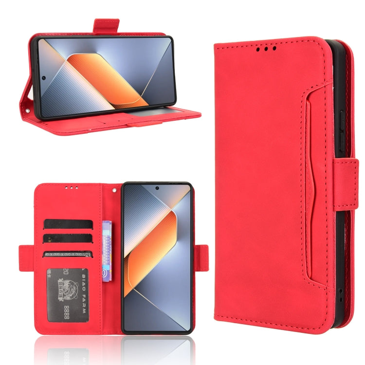 Skin Feel Calf Texture Card Slots Leather Phone Case, For Tecno Camon 30 Premier 5G, For Tecno Pova 6 Neo 4G, For Tecno Pova 6 4G, For Tecno Camon 30 Pro 5G, For Tecno Camon 30 5G / 4G, For Tecno Pova 6 Pro 5G, For Tecno Spark 20 Pro+ 4G KJ7           ...