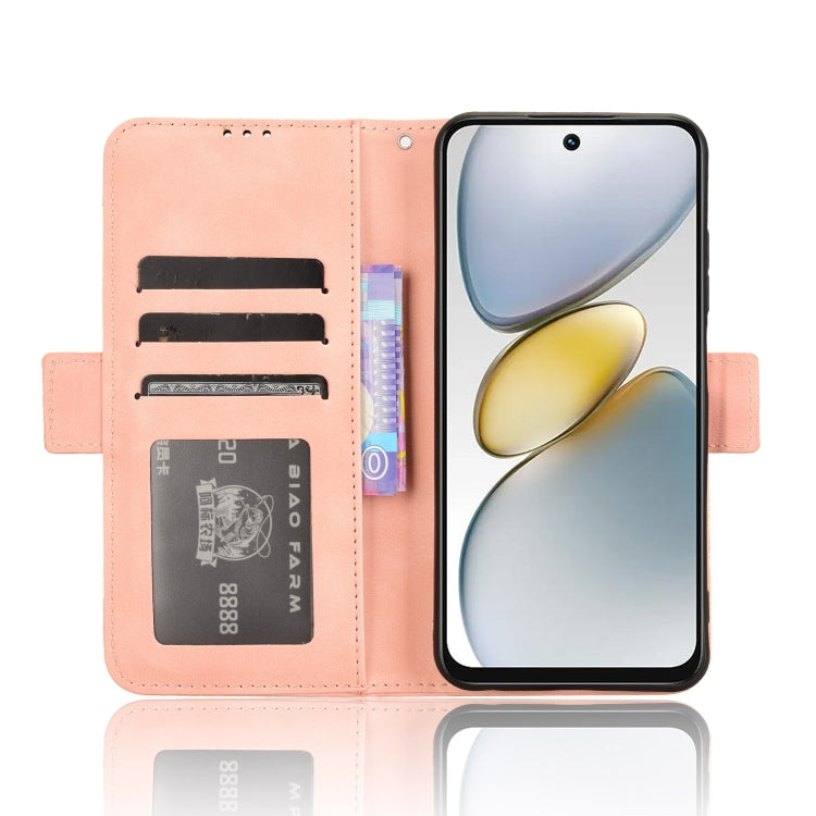 Skin Feel Calf Texture Card Slots Leather Phone Case, For Tecno Spark Go 1 / Pop 9 / Spark Go 2025, For Tecno Spark 30C 4G, For Tecno Spark 20 Pro 5G, For Tecno Camon 30 Premier 5G, For Tecno Pova 6 Neo 4G, For Tecno Pova 6 4G, For Tecno Camon 30 Pro 5...