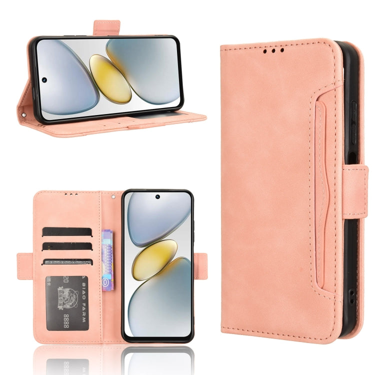 Skin Feel Calf Texture Card Slots Leather Phone Case, For Tecno Spark 30 4G, For Tecno Spark Go 1 / Pop 9 / Spark Go 2025, For Tecno Spark 30C 4G, For Tecno Spark 20 Pro 5G, For Tecno Camon 30 Premier 5G, For Tecno Pova 6 Neo 4G, For Tecno Pova 6 4G   ...