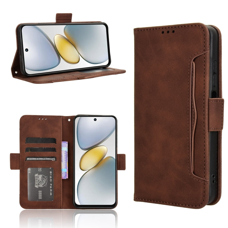 Skin Feel Calf Texture Card Slots Leather Phone Case, For Tecno Spark 30 4G, For Tecno Spark Go 1 / Pop 9 / Spark Go 2025, For Tecno Spark 30C 4G, For Tecno Spark 20 Pro 5G, For Tecno Camon 30 Premier 5G, For Tecno Pova 6 Neo 4G, For Tecno Pova 6 4G   ...