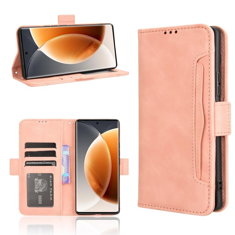 Skin Feel Calf Texture Card Slots Leather Phone Case, For Tecno Camon 40 Premier 5G, For Tecno Camon 40 4G, For Tecno Camon 30S 4G / 30S Pro 4G, For Tecno Pova 6 Neo 5G / Spark 30 5G, For Tecno Spark 30 Pro 4G, For Tecno Spark 30 4G                    ...