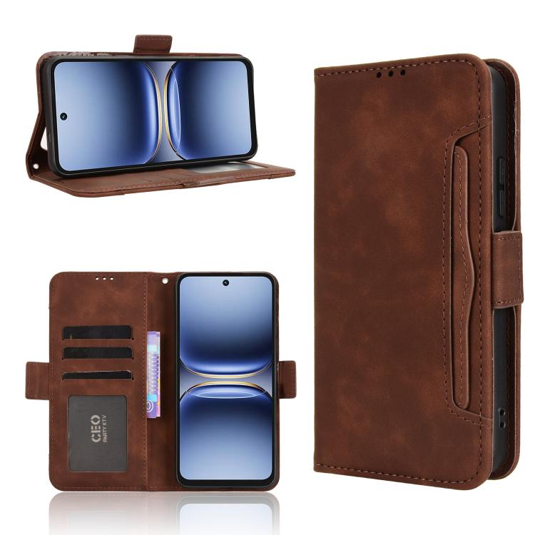 Skin Feel Calf Texture Card Slots Leather Phone Case, For Tecno Spark Slim, For Tecno Spark 40C, For Tecno Pova 7 Pro 5G, For Tecno Pova 7 5G, For Tecno Spark 40 Pro+ 4G, For Tecno Spark 40 Pro 4G, For Tecno Spark 40 4G, For Tecno Pova 7 Ultra 5G������...