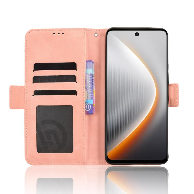 Skin Feel Calf Texture Card Slots Leather Phone Case, For Tecno Pova 7 5G, For Tecno Spark 40 Pro+ 4G, For Tecno Spark 40 Pro 4G, For Tecno Spark 40 4G, For Tecno Pova 7 Ultra 5G, For Tecno Pova 7 4G, For Tecno Spark Go 2 4G, For Tecno Pova Curve 5G   ...