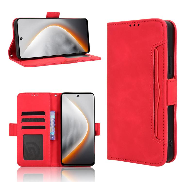 Skin Feel Calf Texture Card Slots Leather Phone Case, For Tecno Pova 7 5G, For Tecno Spark 40 Pro+ 4G, For Tecno Spark 40 Pro 4G, For Tecno Spark 40 4G, For Tecno Pova 7 Ultra 5G, For Tecno Pova 7 4G, For Tecno Spark Go 2 4G, For Tecno Pova Curve 5G   ...