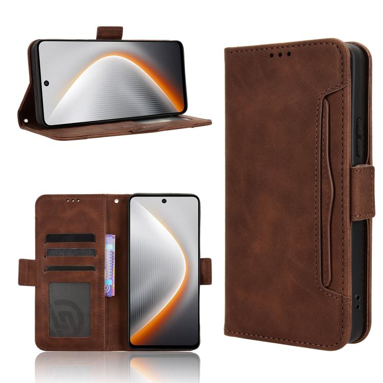 Skin Feel Calf Texture Card Slots Leather Phone Case, For Tecno Pova 7 5G, For Tecno Spark 40 Pro+ 4G, For Tecno Spark 40 Pro 4G, For Tecno Spark 40 4G, For Tecno Pova 7 Ultra 5G, For Tecno Pova 7 4G, For Tecno Spark Go 2 4G, For Tecno Pova Curve 5G   ...