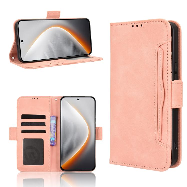 Skin Feel Calf Texture Card Slots Leather Phone Case, For Tecno Spark Slim, For Tecno Spark 40C, For Tecno Pova 7 Pro 5G, For Tecno Pova 7 5G, For Tecno Spark 40 Pro+ 4G, For Tecno Spark 40 Pro 4G, For Tecno Spark 40 4G, For Tecno Pova 7 Ultra 5G������...