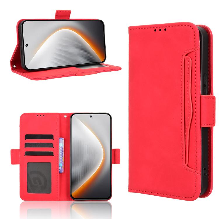 Skin Feel Calf Texture Card Slots Leather Phone Case, For Tecno Pova 7 5G, For Tecno Spark 40 Pro+ 4G, For Tecno Spark 40 Pro 4G, For Tecno Spark 40 4G, For Tecno Pova 7 Ultra 5G, For Tecno Pova 7 4G, For Tecno Spark Go 2 4G, For Tecno Pova Curve 5G   ...